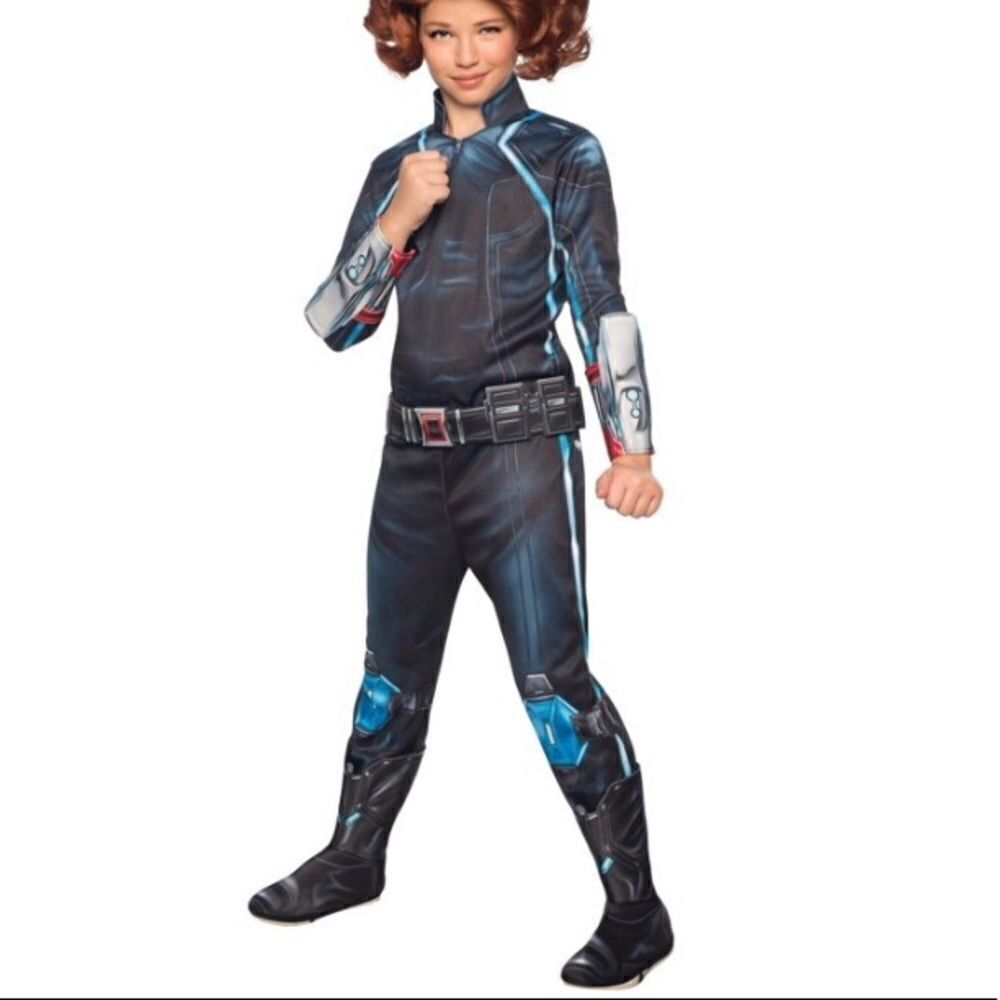 Small Avengers Black Widow Costume - Picture 2 of 3